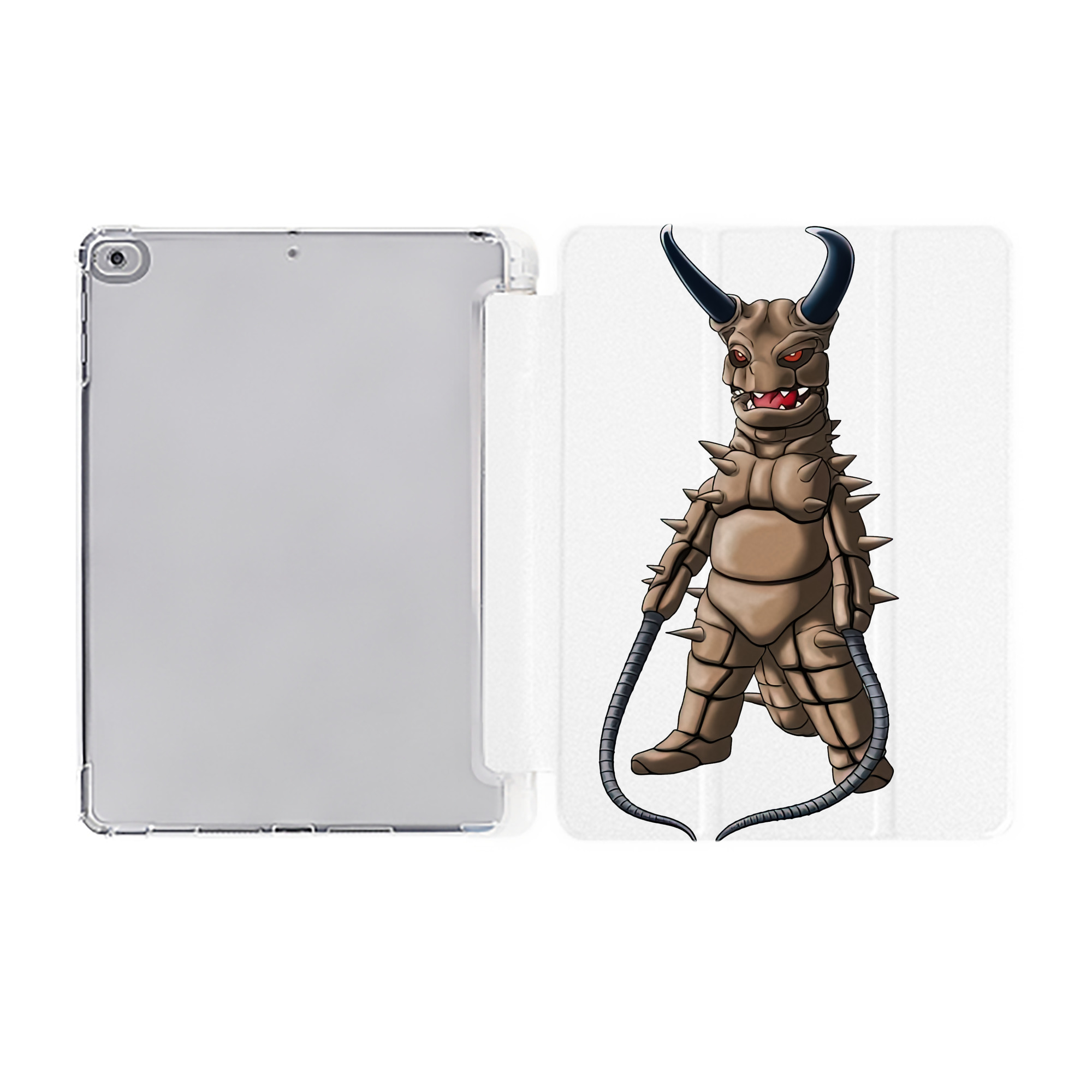（画像用） ウルトラマン Ultraman IPad ケース ペン収納付き 三つ折りスタンド PUレザー×シリコン 対応機種9.5/10.5/10.9インチ